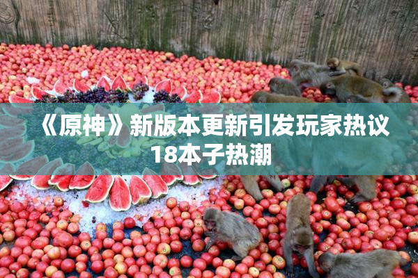 《原神》新版本更新引发玩家热议18本子热潮