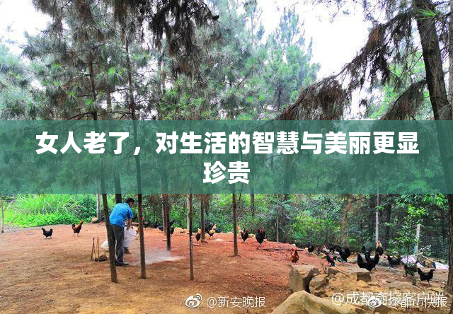 女人老了，对生活的智慧与美丽更显珍贵
