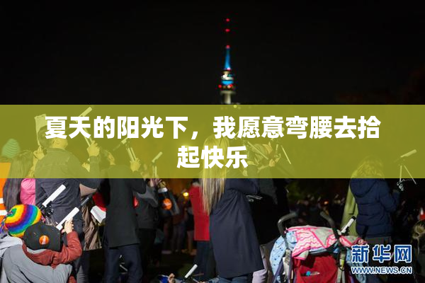 夏天的阳光下，我愿意弯腰去拾起快乐
