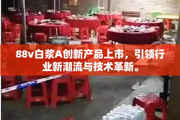 88v白浆A创新产品上市，引领行业新潮流与技术革新。