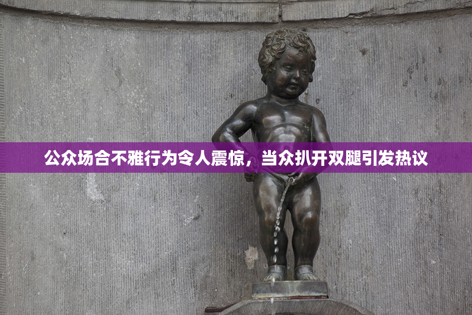 公众场合不雅行为令人震惊，当众扒开双腿引发热议