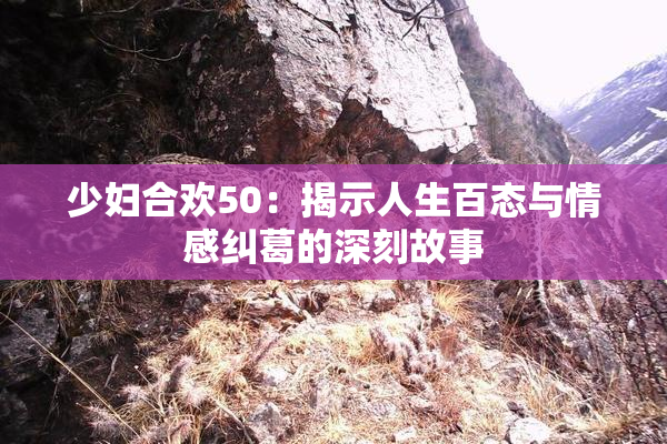 少妇合欢50：揭示人生百态与情感纠葛的深刻故事