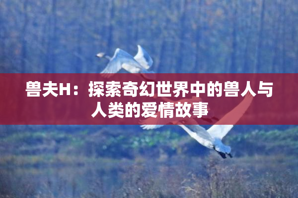 兽夫H：探索奇幻世界中的兽人与人类的爱情故事