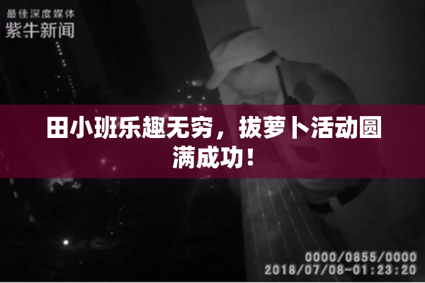 田小班乐趣无穷，拔萝卜活动圆满成功！