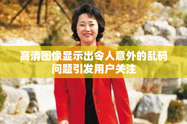 高清图像显示出令人意外的乱码问题引发用户关注