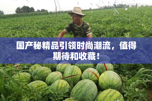 国产秘精品引领时尚潮流，值得期待和收藏！