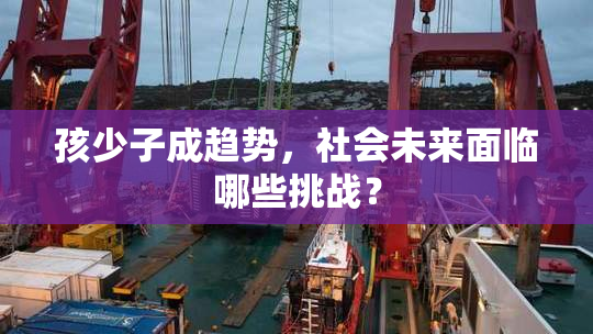 孩少子成趋势，社会未来面临哪些挑战？