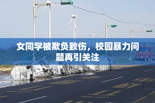 女同学被欺负致伤，校园暴力问题再引关注