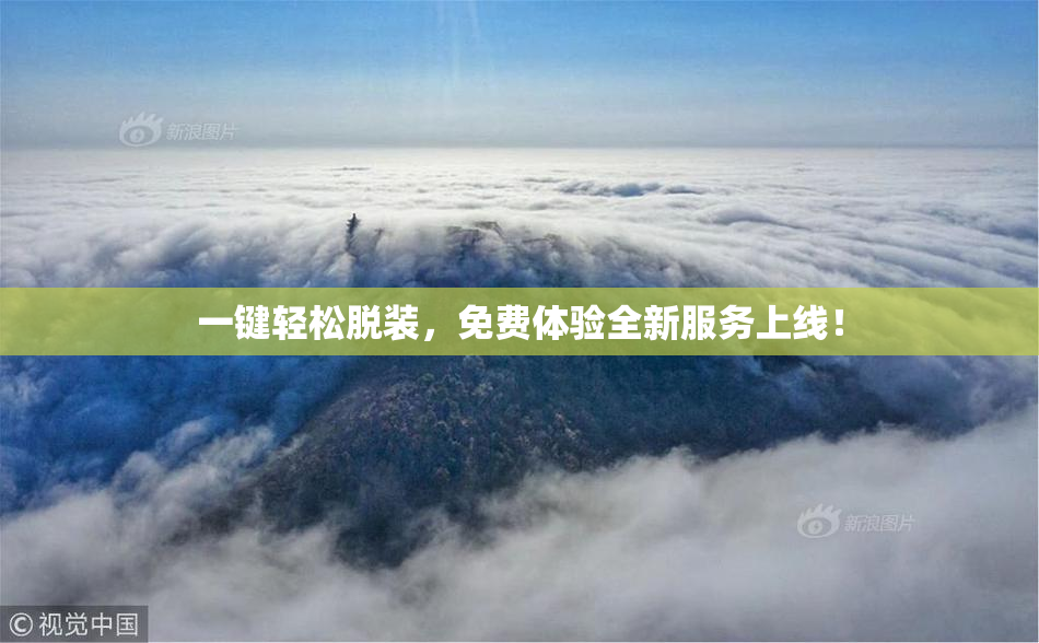 一键轻松脱装，免费体验全新服务上线！