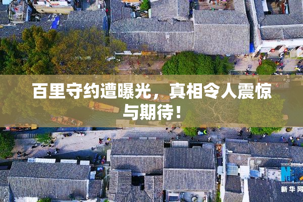 百里守约遭曝光，真相令人震惊与期待！
