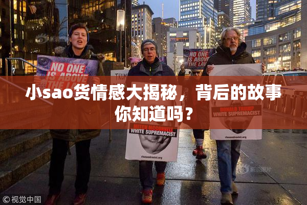 小sao货情感大揭秘，背后的故事你知道吗？