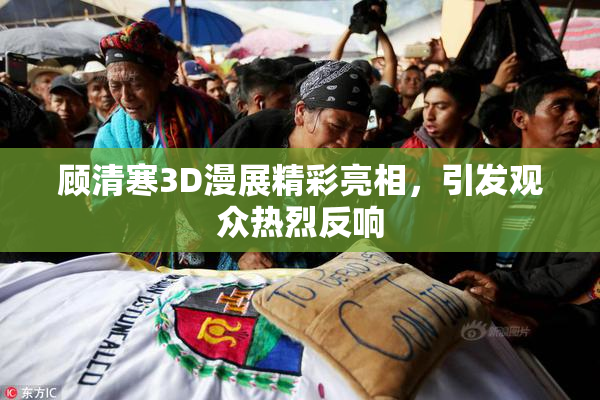 顾清寒3D漫展精彩亮相，引发观众热烈反响
