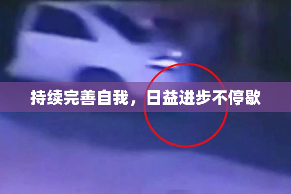 持续完善自我，日益进步不停歇