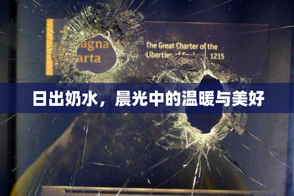 日出奶水，晨光中的温暖与美好
