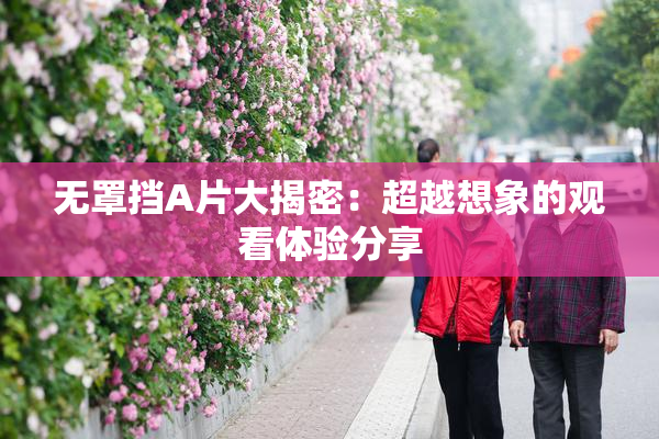 无罩挡A片大揭密：超越想象的观看体验分享