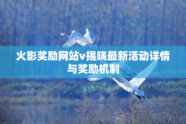 火影奖励网站v揭晓最新活动详情与奖励机制