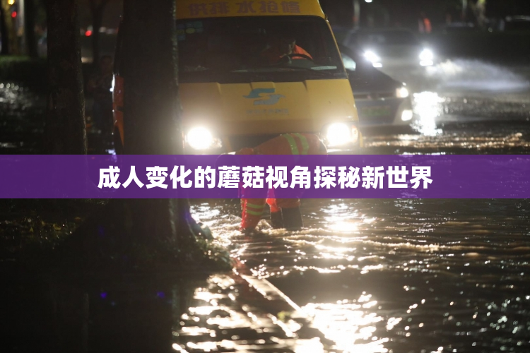 成人变化的蘑菇视角探秘新世界