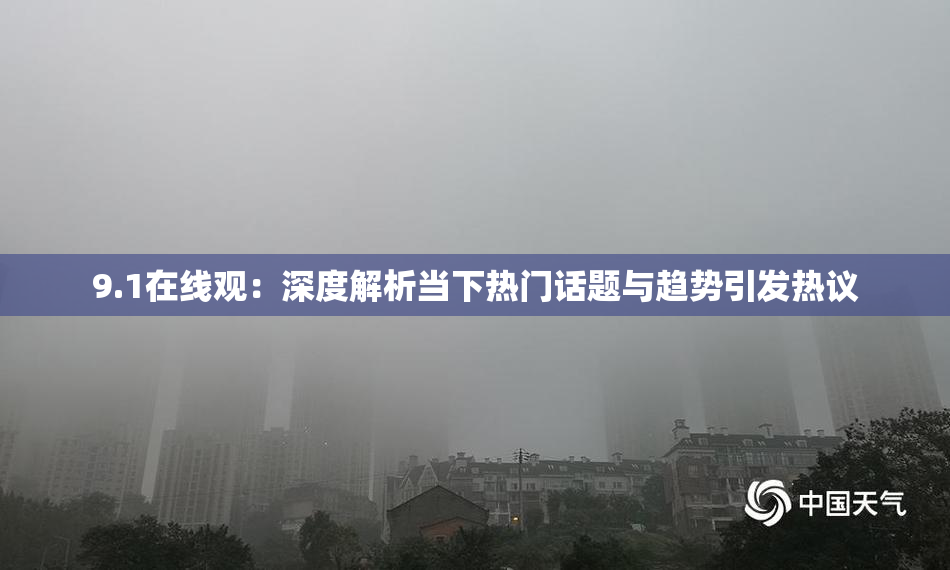 9.1在线观：深度解析当下热门话题与趋势引发热议