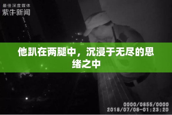 他趴在两腿中，沉浸于无尽的思绪之中