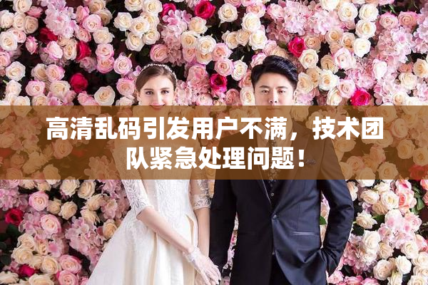 高清乱码引发用户不满，技术团队紧急处理问题！