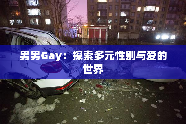 男男Gay：探索多元性别与爱的世界