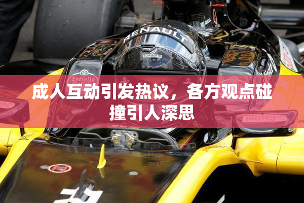 成人互动引发热议，各方观点碰撞引人深思