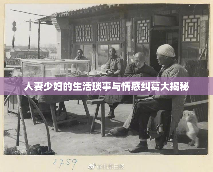 人妻少妇的生活琐事与情感纠葛大揭秘