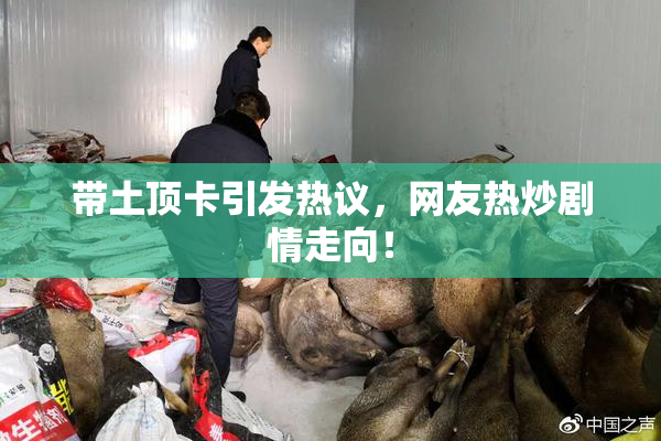 带土顶卡引发热议，网友热炒剧情走向！