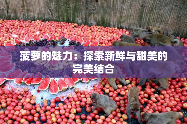 菠萝的魅力：探索新鲜与甜美的完美结合