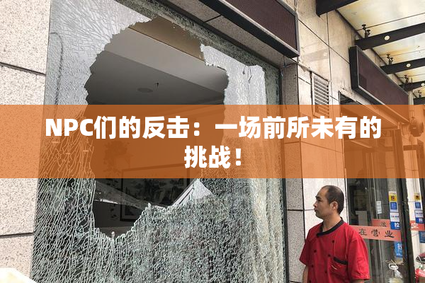 NPC们的反击：一场前所未有的挑战！