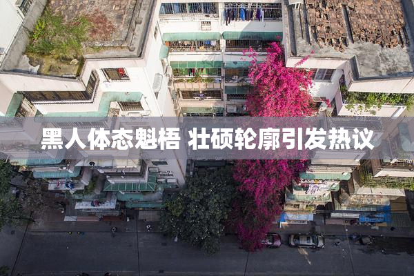 黑人体态魁梧 壮硕轮廓引发热议