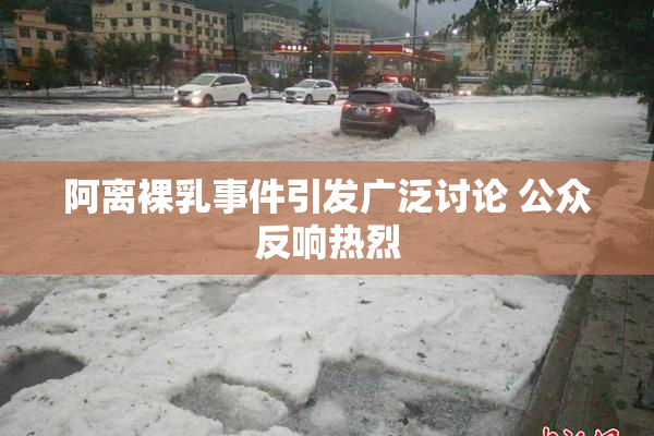 阿离裸乳事件引发广泛讨论 公众反响热烈