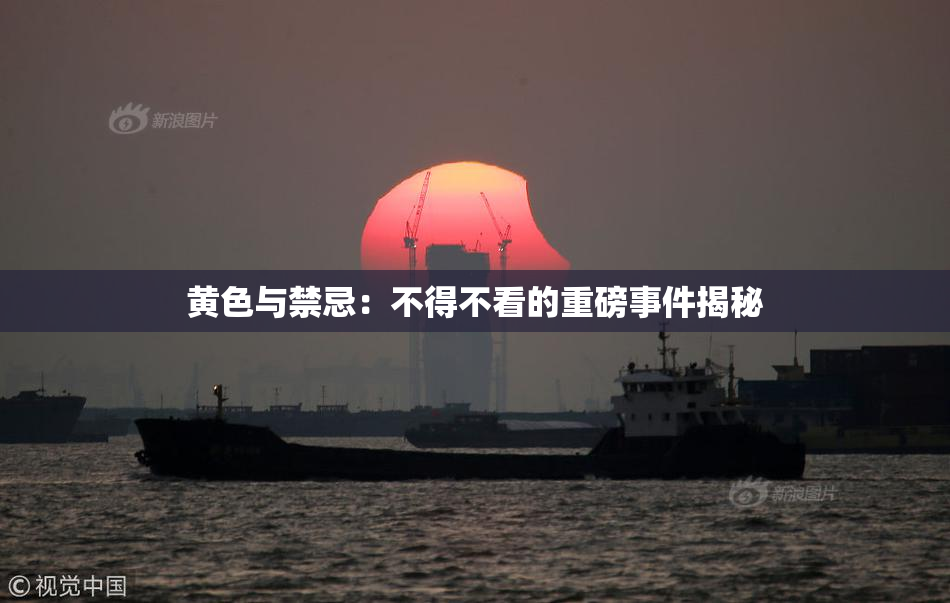 黄色与禁忌：不得不看的重磅事件揭秘