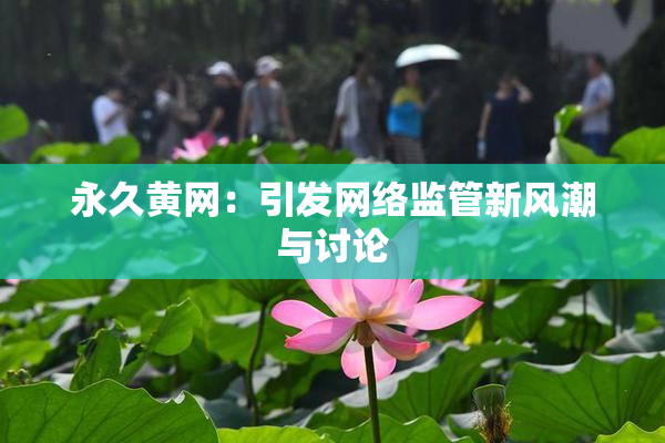 永久黄网：引发网络监管新风潮与讨论