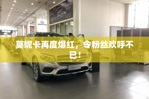 莫妮卡再度爆红，令粉丝欢呼不已！