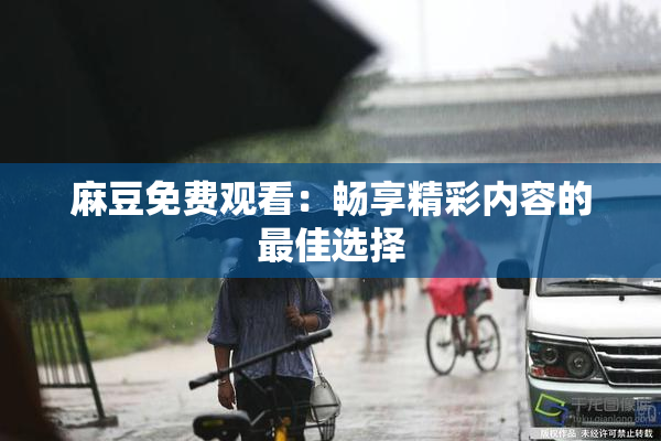 麻豆免费观看：畅享精彩内容的最佳选择