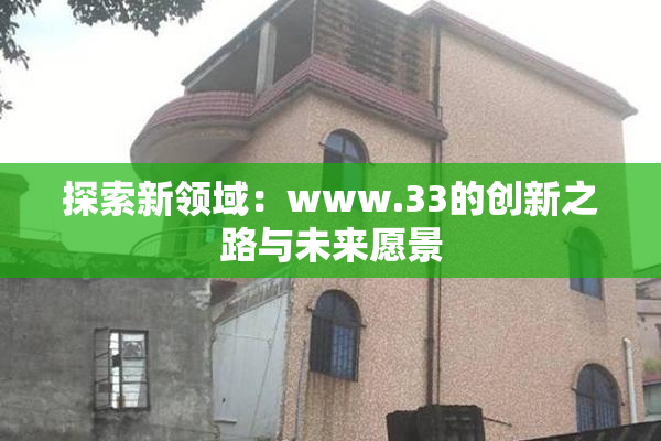 探索新领域：www.33的创新之路与未来愿景