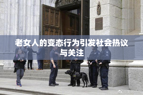 老女人的变态行为引发社会热议与关注