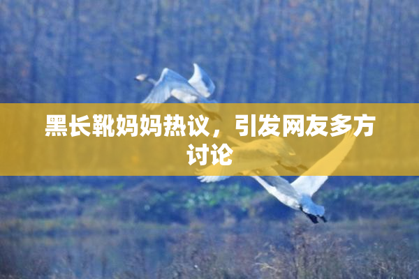 黑长靴妈妈热议，引发网友多方讨论