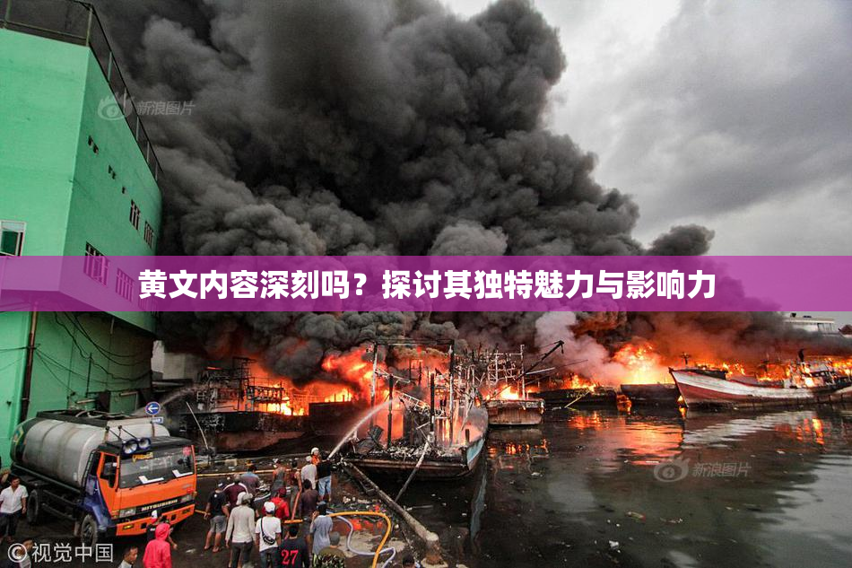 黄文内容深刻吗？探讨其独特魅力与影响力