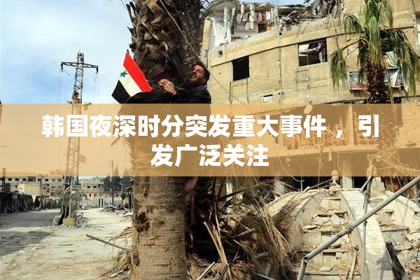韩国夜深时分突发重大事件 ，引发广泛关注