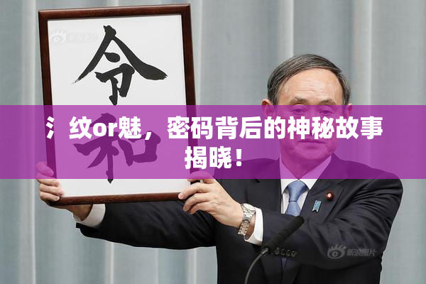 氵纹or魅，密码背后的神秘故事揭晓！