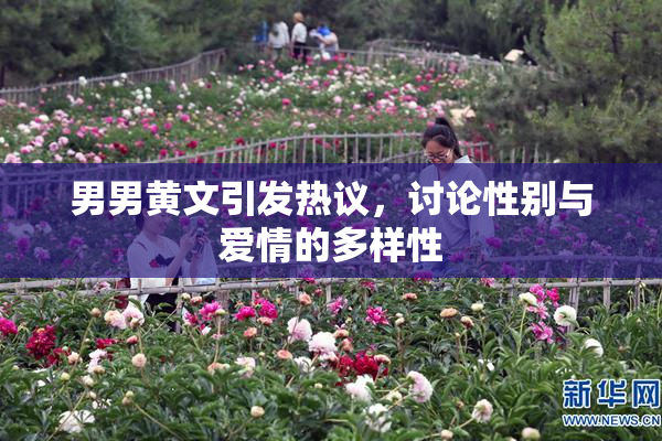 男男黄文引发热议，讨论性别与爱情的多样性
