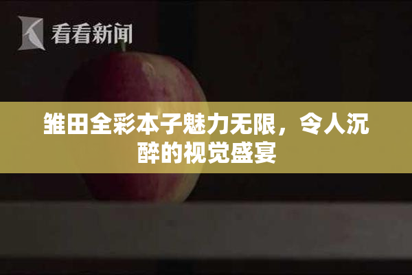 雏田全彩本子魅力无限，令人沉醉的视觉盛宴