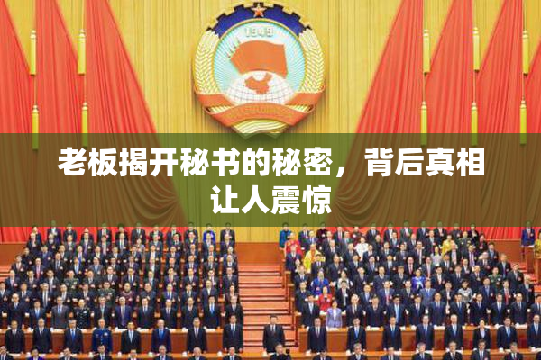 老板揭开秘书的秘密，背后真相让人震惊