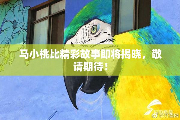 马小桃比精彩故事即将揭晓，敬请期待！