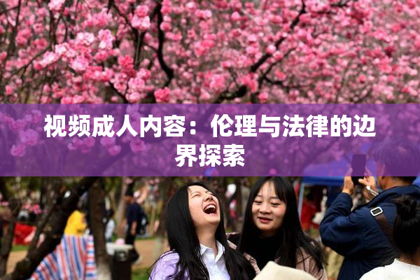视频成人内容：伦理与法律的边界探索