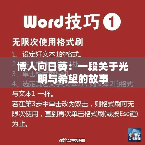 博人向日葵：一段关于光明与希望的故事