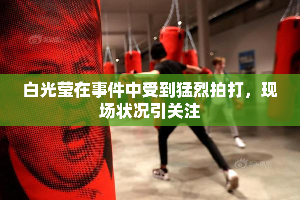 白光莹在事件中受到猛烈拍打，现场状况引关注
