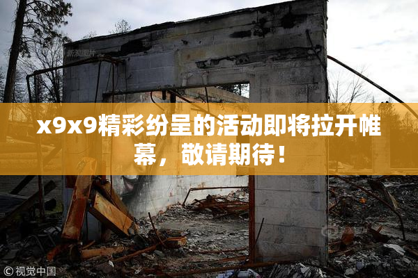 x9x9精彩纷呈的活动即将拉开帷幕，敬请期待！
